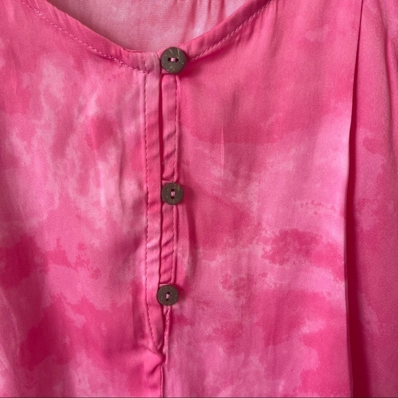 Free People Intimately Pink Luella Tie Dye Lace Bodysuit XS - Picture 13 of 15